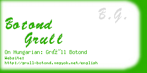 botond grull business card